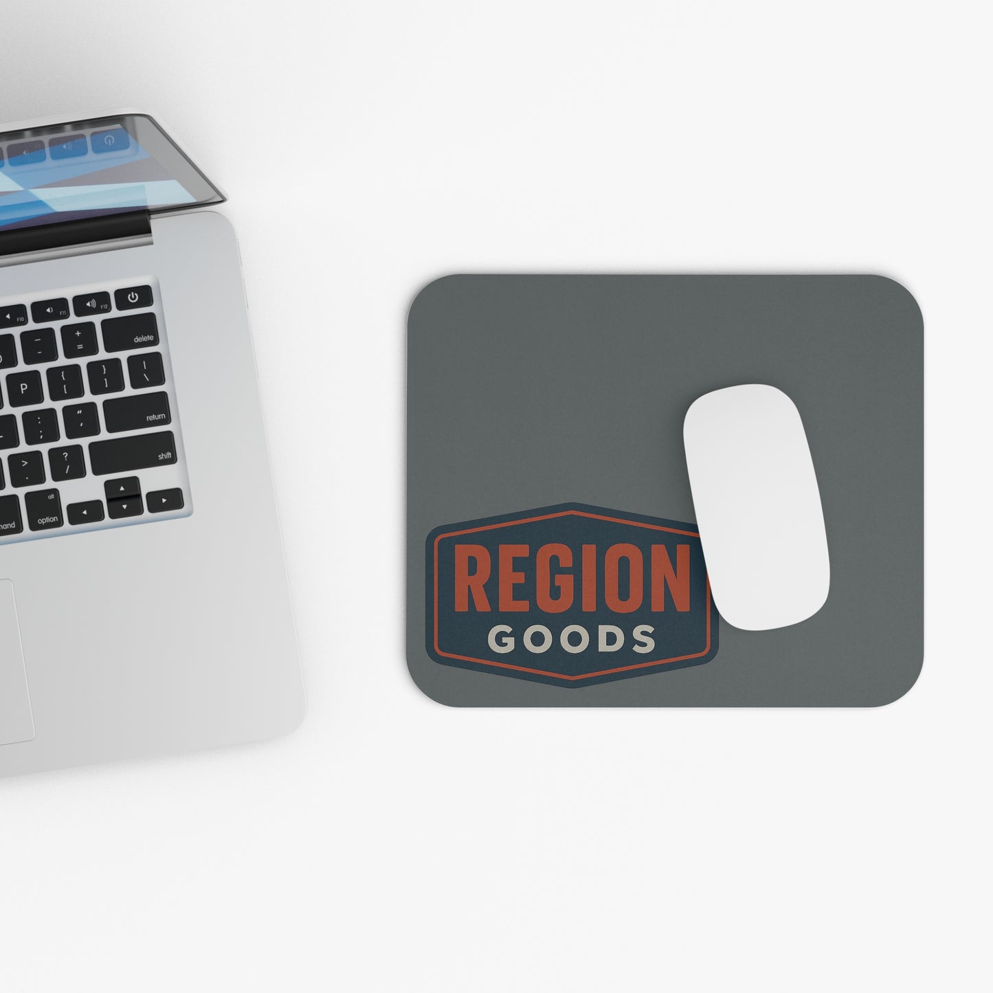 Rectangle Mouse Pad - Region Goods, Region Pride, Rustic, Sturdy Design