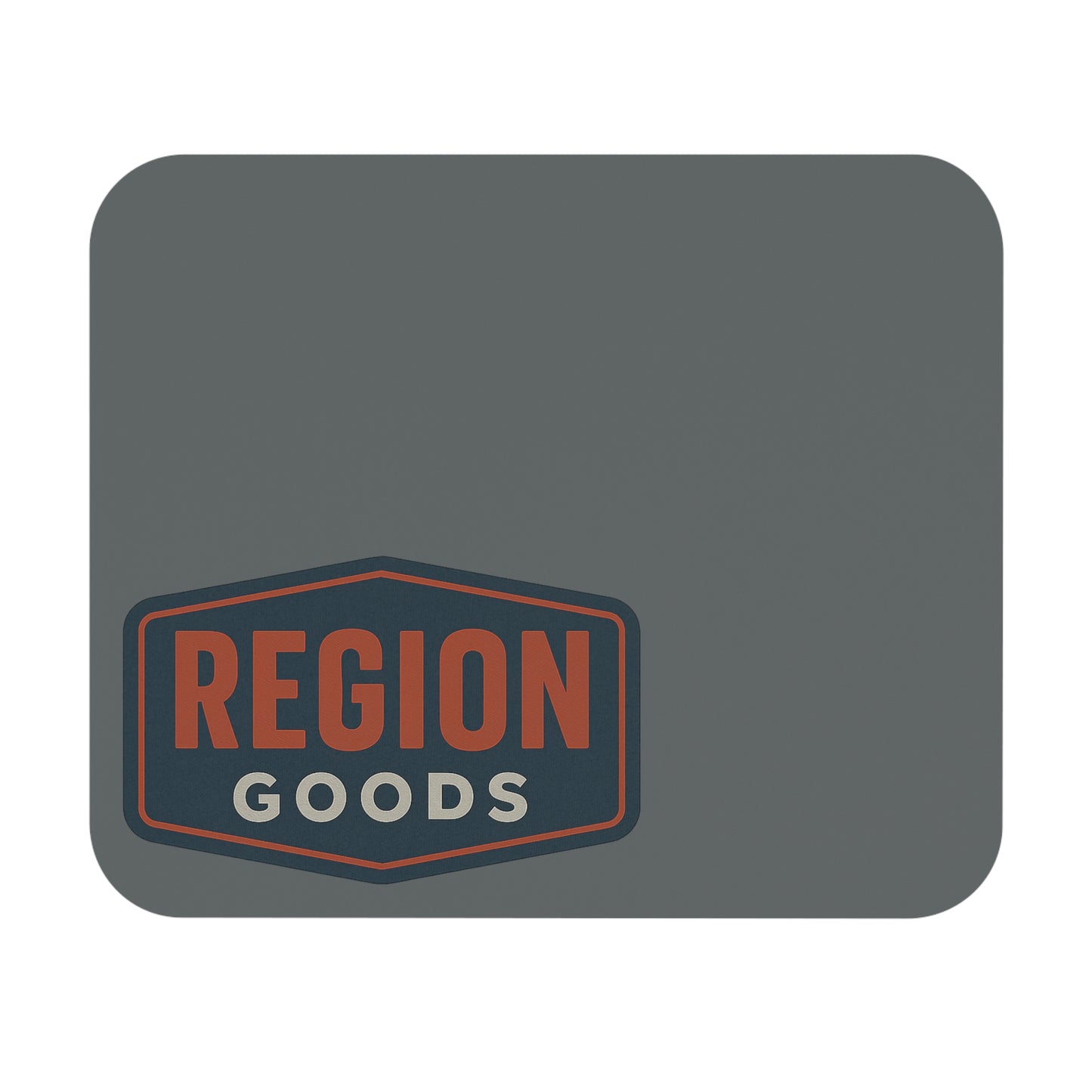 Rectangle Mouse Pad - Region Goods, Region Pride, Rustic, Sturdy Design