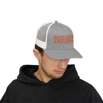 Trucker Cap Roselawn, Indiana Town Spirit Hat