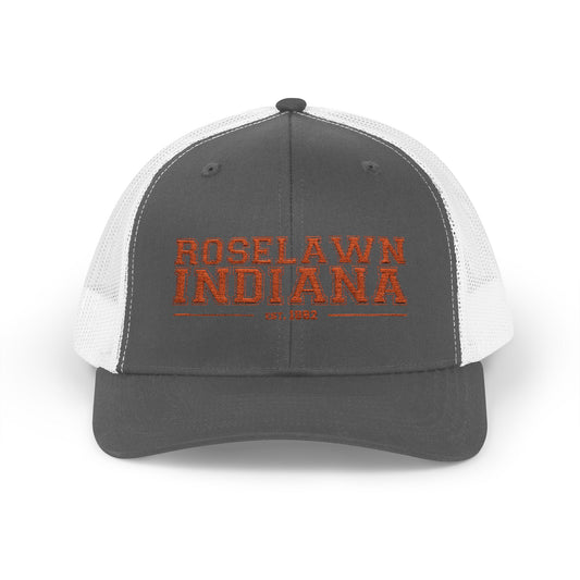 Trucker Cap Roselawn, Indiana Town Spirit Hat