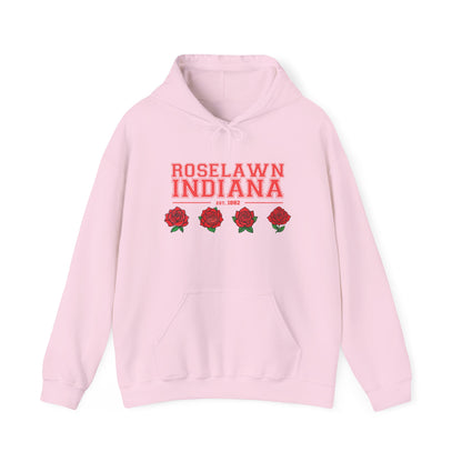 Hooded Sweatshirt - Roselawn Indiana Town Pride and Spirit Design