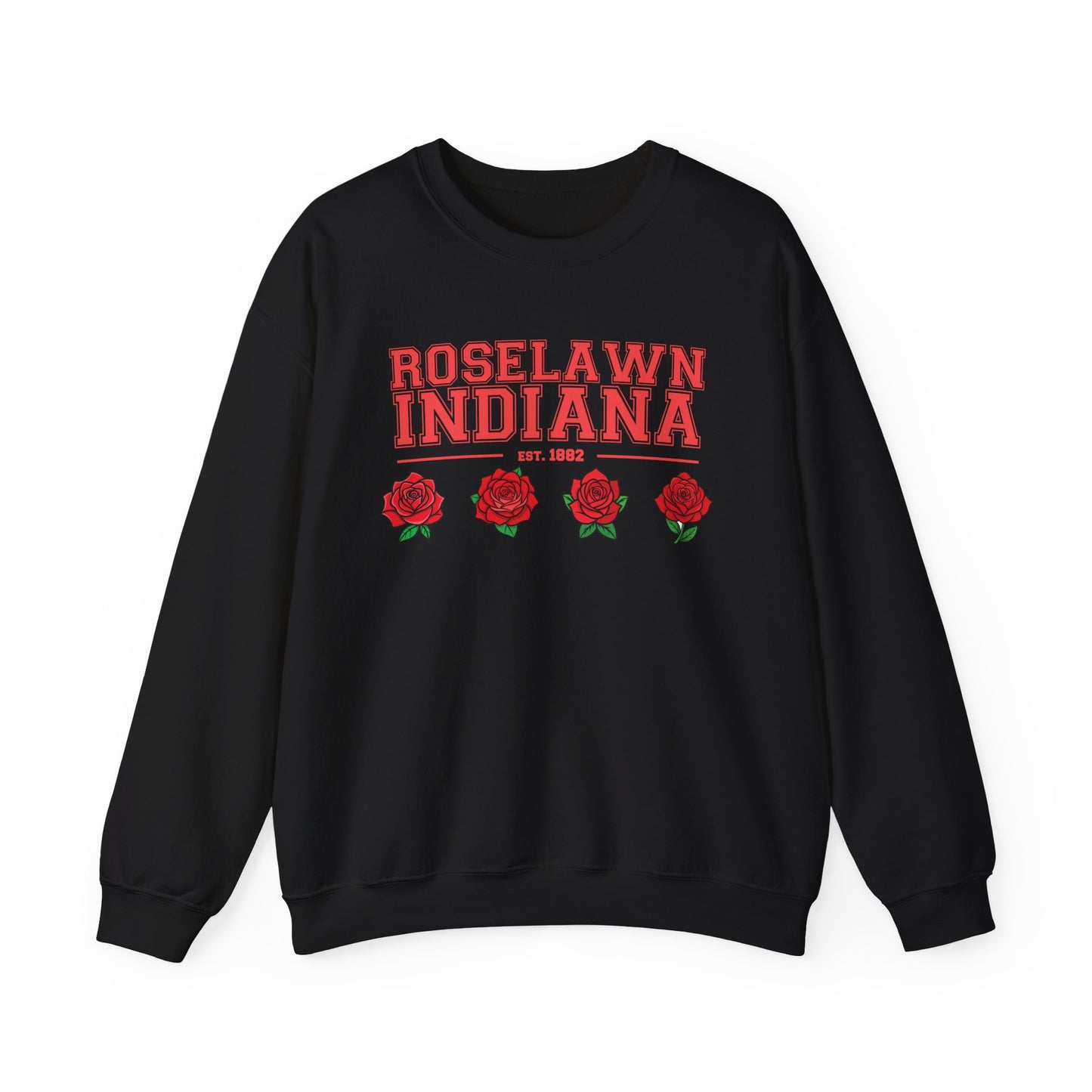 Roselawn Indiana Town Pride Spirit Crewneck Sweatshirt