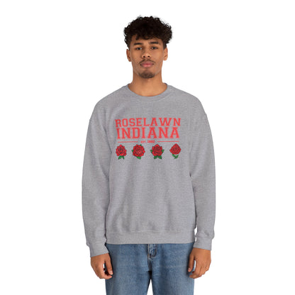 Roselawn Indiana Town Pride Spirit Crewneck Sweatshirt