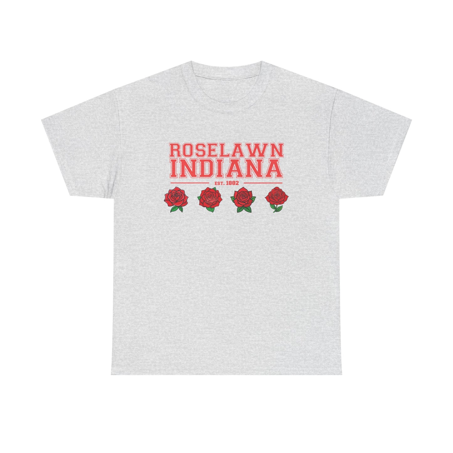 Roselawn, Indiana Town Pride Heavy Cotton Tee 2