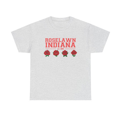 Roselawn, Indiana Town Pride Heavy Cotton Tee 2