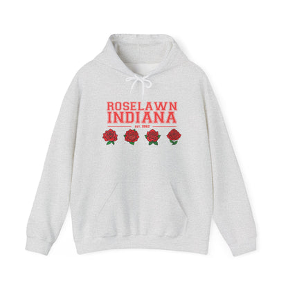 Hooded Sweatshirt - Roselawn Indiana Town Pride and Spirit Design