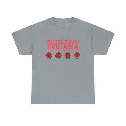 Roselawn, Indiana Town Pride Heavy Cotton Tee 2