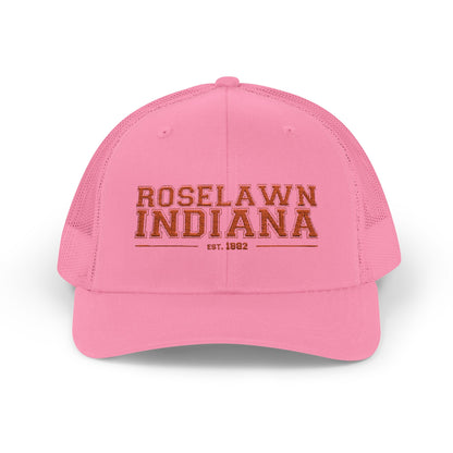 Trucker Cap Roselawn, Indiana Town Spirit Hat