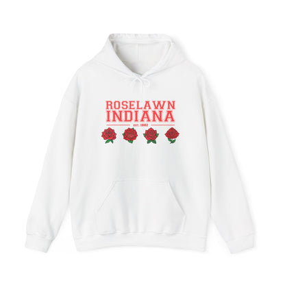 Hooded Sweatshirt - Roselawn Indiana Town Pride and Spirit Design