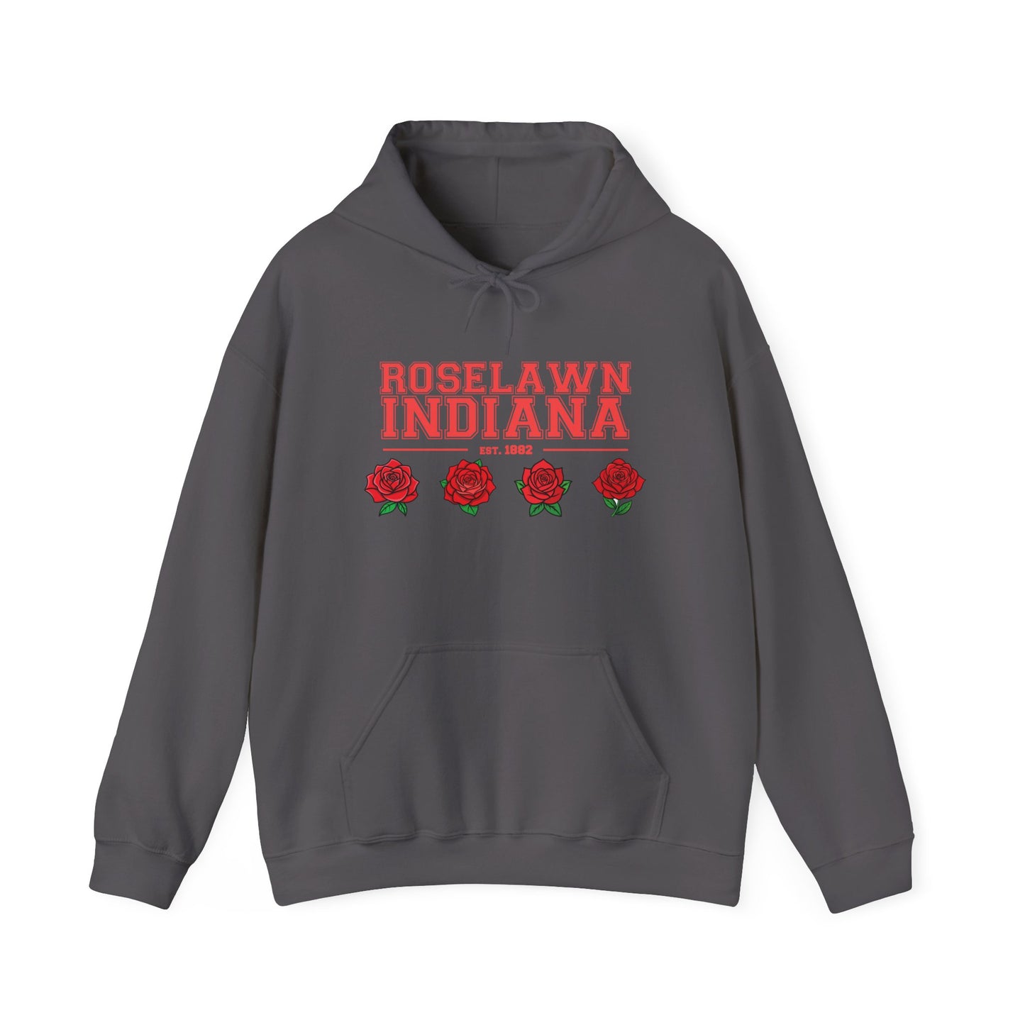 Hooded Sweatshirt - Roselawn Indiana Town Pride and Spirit Design