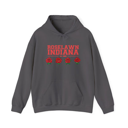 Hooded Sweatshirt - Roselawn Indiana Town Pride and Spirit Design