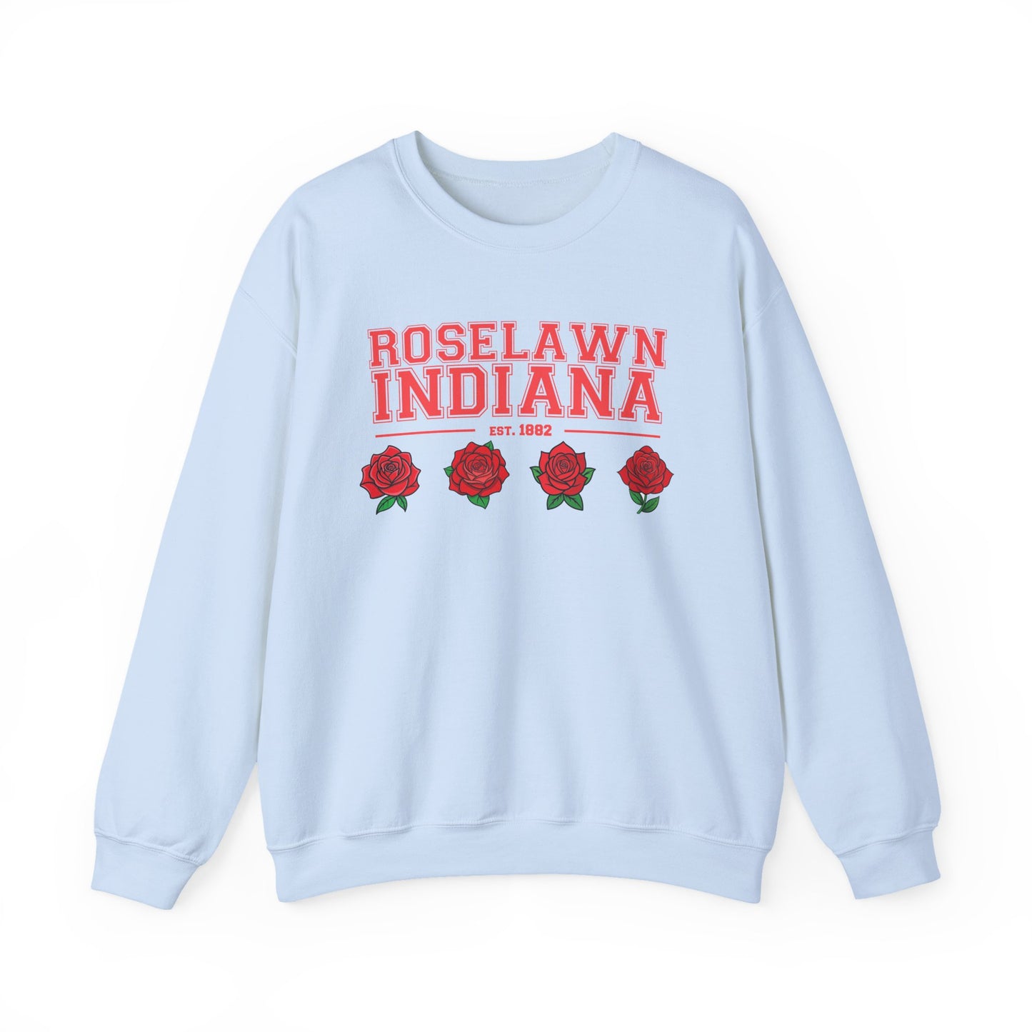 Roselawn Indiana Town Pride Spirit Crewneck Sweatshirt