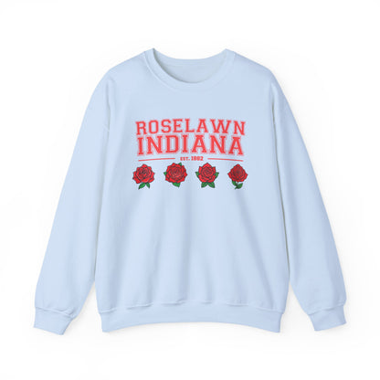Roselawn Indiana Town Pride Spirit Crewneck Sweatshirt